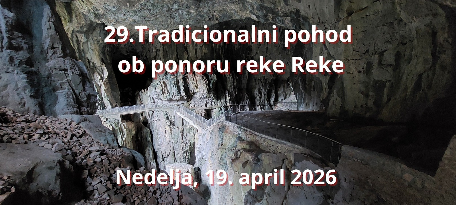 29. TRADICIONALNI POHOD OB PONORU REKE REKE – 19.04.2026